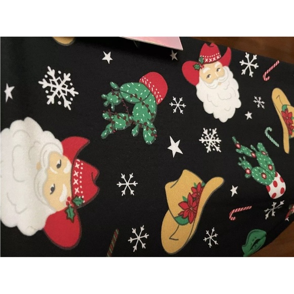 NWT! Derek Heart Juniors Cowboy or Southwest Christmas Leggings Size Medium - Picture 6 of 8